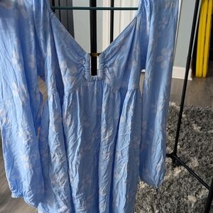 American Eagle Outfitters Light Blue Dress